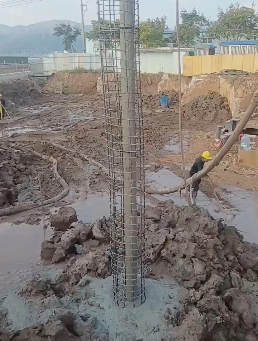 焦作中站区长螺旋钻孔压灌桩